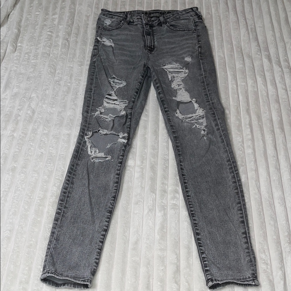 American Eagle Super High Rise Jegging | Size 8 Regular